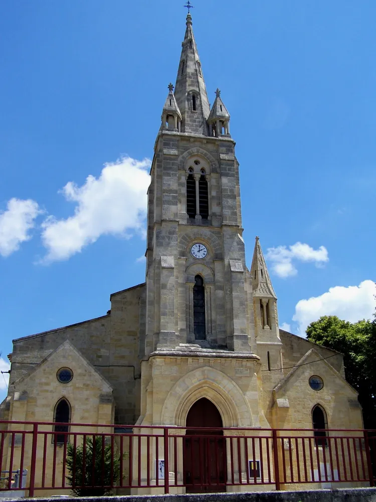 Image qui illustre: Eglise Saint-Martin de Castres-Gironde à Castres-Gironde - 0