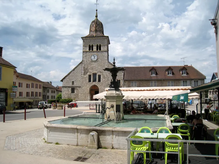 Image qui illustre: Église de Saint-Nithier à Clairvaux-les-Lacs - 0