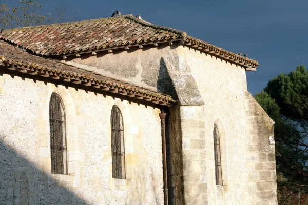 Image qui illustre: Eglise Saint-Maurille de Saint-Morillon à Saint-Morillon - 0