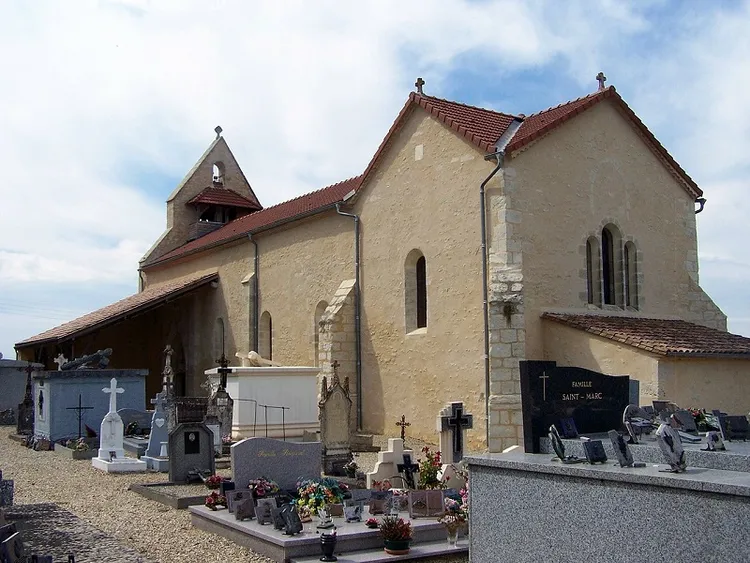 Image qui illustre: Eglise Sainte-Croix à Loupiac-de-la-Réole - 1