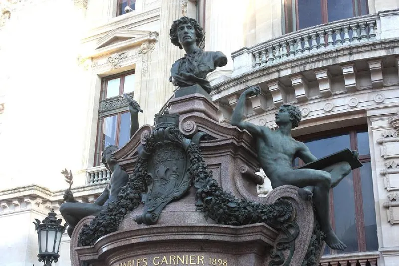 Image qui illustre: Buste de Charles Garnier