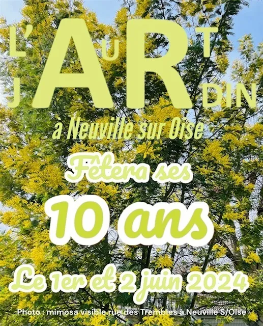 Image du carousel qui illustre: L'art au jardin - Jardin La clé des Champs à Neuville-sur-Oise