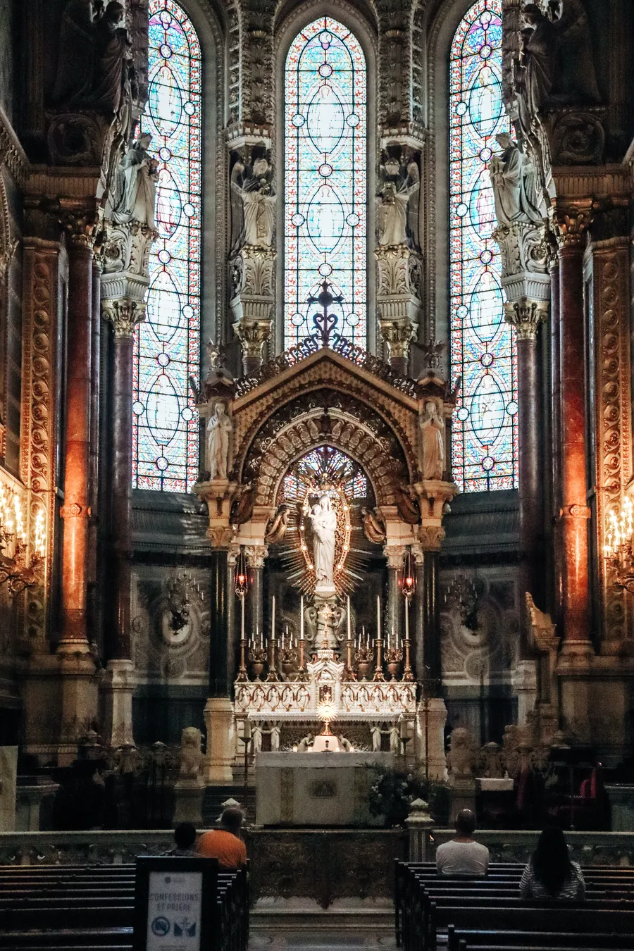 Image du carousel qui illustre: Basilique Notre-Dame de Fourvière à Lyon