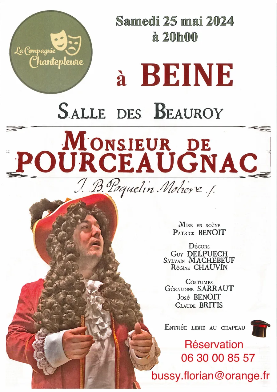 Image du carousel qui illustre: Théâtre : Monsieur de Pourceaugnac à Beine