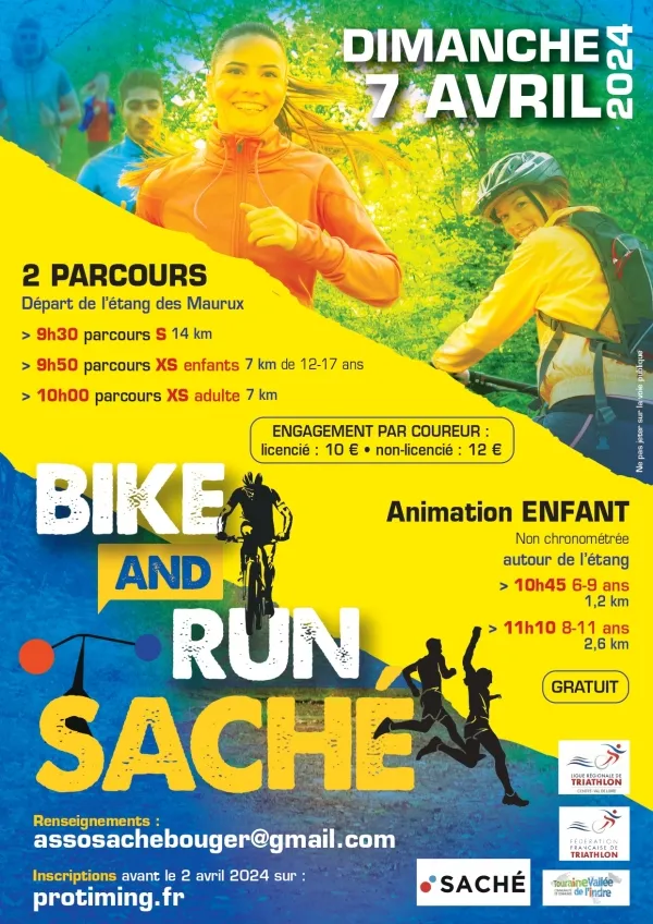 Image du carousel qui illustre: Bike And Run à Saché