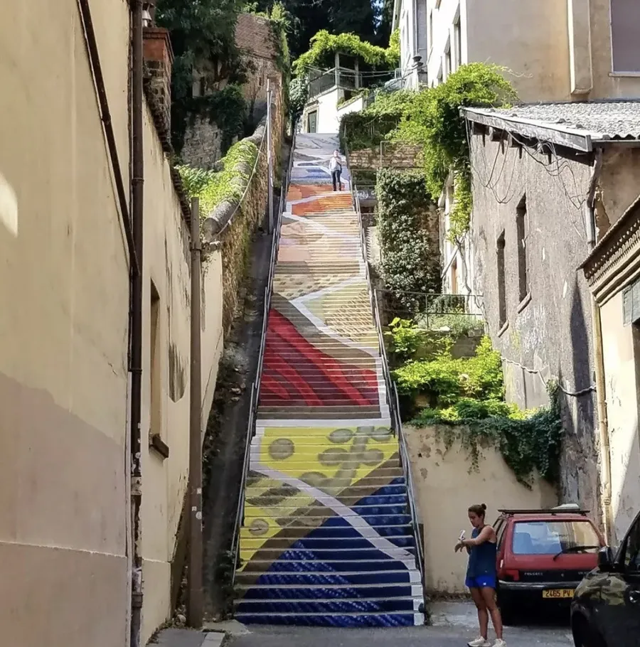 Image du carousel qui illustre: Escaliers Soulary à Lyon