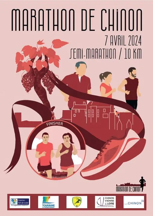 Image du carousel qui illustre: 2ème Marathon De Chinon à Chinon