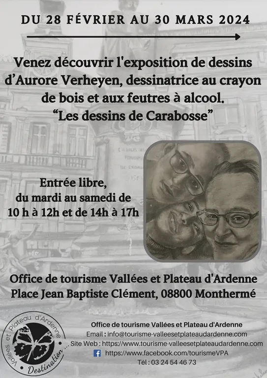Image du carousel qui illustre: Exposition De Dessins Aurore Verheyen à Monthermé