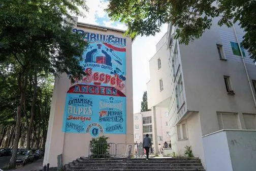 Image du carousel qui illustre: Street Art - Fresque Rodes à Nancy