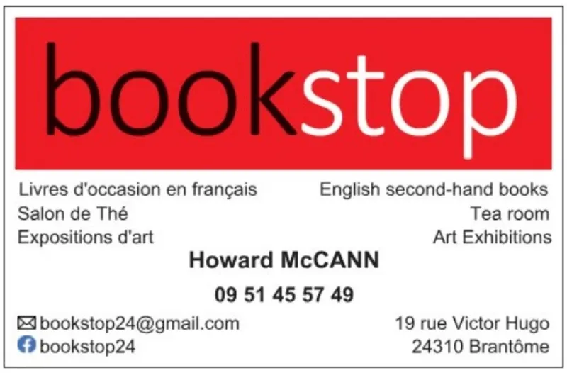 Image du carousel qui illustre: Bookstop à Brantôme en Périgord