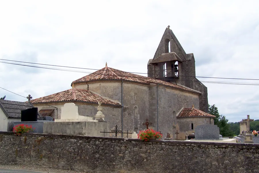 Image du carousel qui illustre: Eglise Notre-Dame de Landerrouet-sur-Ségur à Landerrouet-sur-Ségur