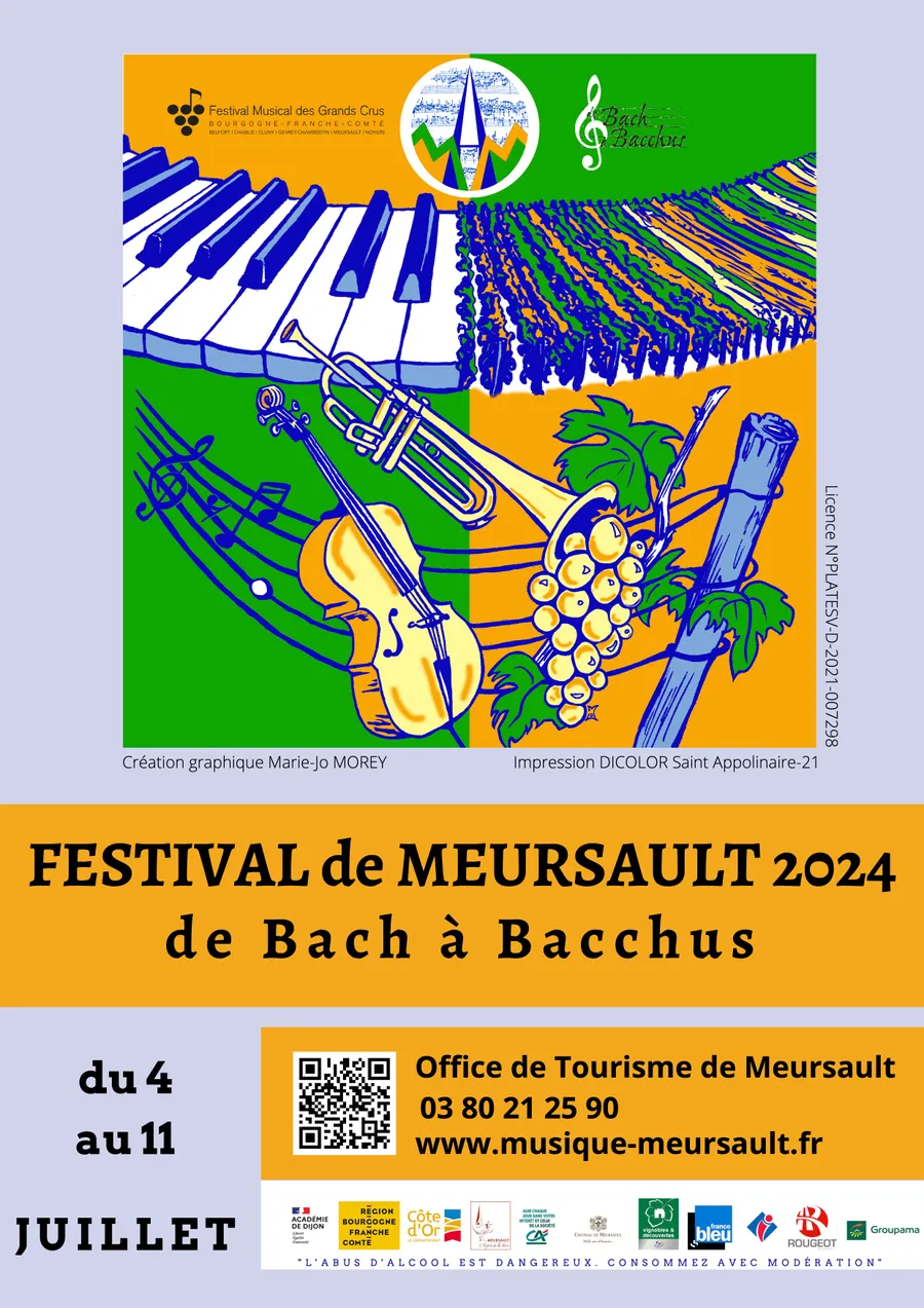 Image du carousel qui illustre: Festival De Bach À Bacchus 2024 à Meursault