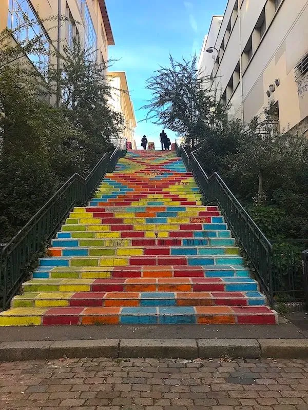 Image du carousel qui illustre: Escaliers Prunelle à Lyon