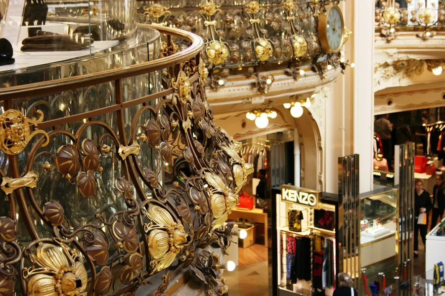 Image du carousel qui illustre: Les galeries Lafayette à Paris