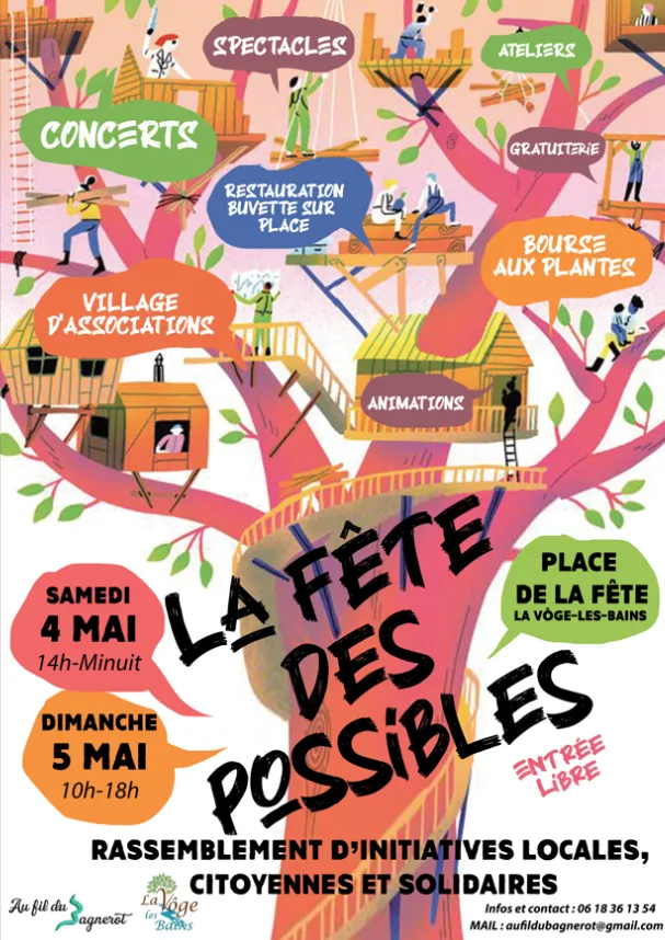 Image du carousel qui illustre: La Fête Des Possibles à La Vôge-les-Bains
