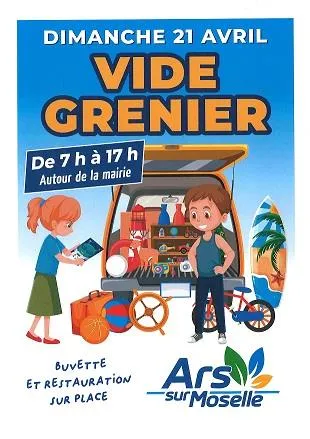 Image du carousel qui illustre: Vide Grenier à Ars-sur-Moselle
