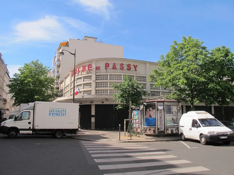 Image du carousel qui illustre: Marché couvert Passy à Paris