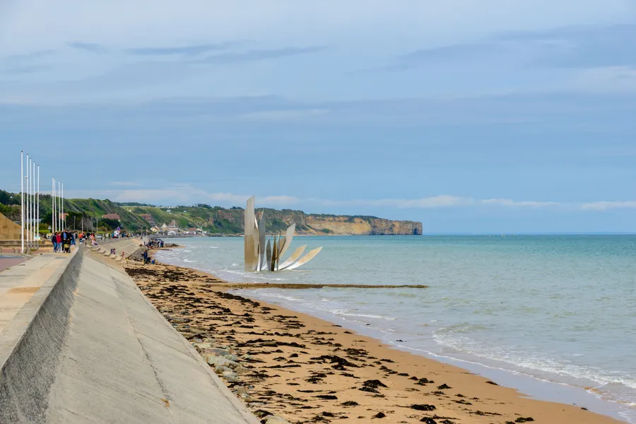 Image du carousel qui illustre: Omaha Beach à Saint-Laurent-sur-Mer