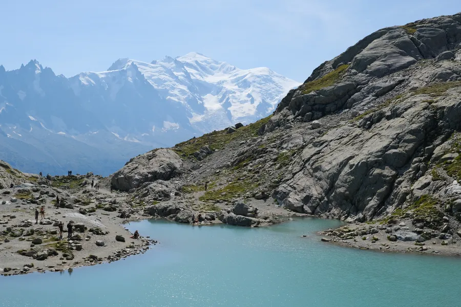 Image du carousel qui illustre: Lac Blanc (aiguilles Rouges) à Chamonix-Mont-Blanc