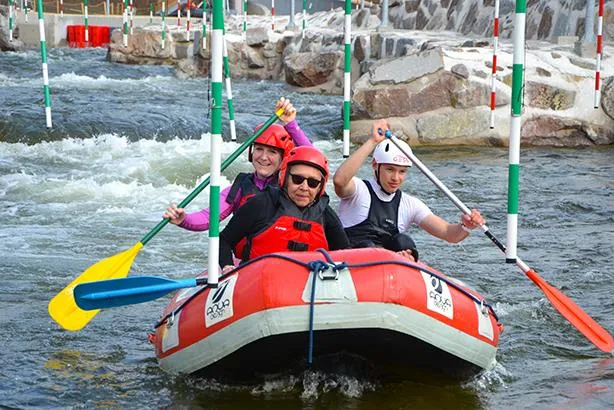 Image du carousel qui illustre: Base Natur'o: Stade D'eaux Vives à Épinal